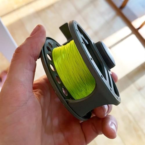 Kylebooker Fly Fishing Dacron Braided Backing Line Abrasion Resistant Trout Fly Line 20lb/30lb - color: Fluo Yellow, size: 20LB 91m/100yds