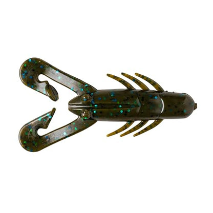 Hammer Craw - color: Green Pumpkin Blue Flake