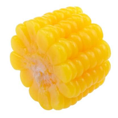 Simulated Corn 1.77x1.18 inches Artificial Corn Model Decoration Realistic Food Props Suitable for Photo Offices Families Exhibition Rooms Hotels 4PCS