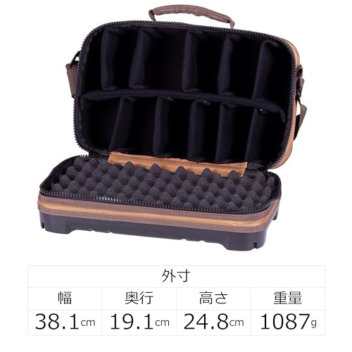 Plano Guide Series Tackle Bag | Premium Tackle Storage with No Slip Base and Included stows - size: One Size, style: Reel Locker