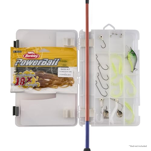 Shakespeare Catch More Fish Fishing Tackle Kit - color: Bass, style: New Model