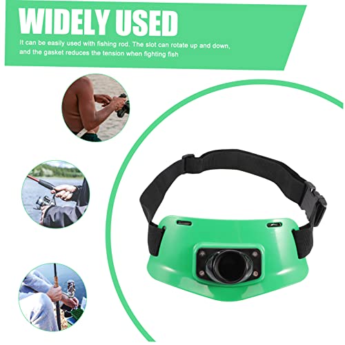 Lightweight Fishing Belt with Rod Holder Adjustable for Men Women Boys and Girls Durable Polyester Quick Release Buckle