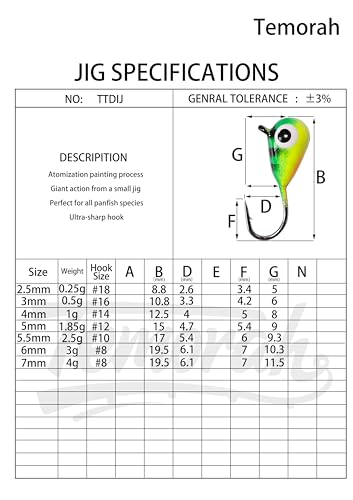 5 Pieces 3.0-6.0mm Teardrop Tungsten Ice Jig - color: MT03 Copper, size: TIJ02 3MM 5PCS