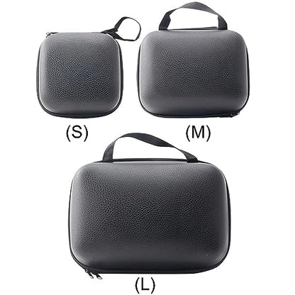 Fishing Reel Bag, Portable Shockproof Waterproof Fishing Reel Protective Case for Baitcasting Drum Spinning Raft Reels(Inner size: 5.51 * 5.51 * 2.76inches) - size: S
