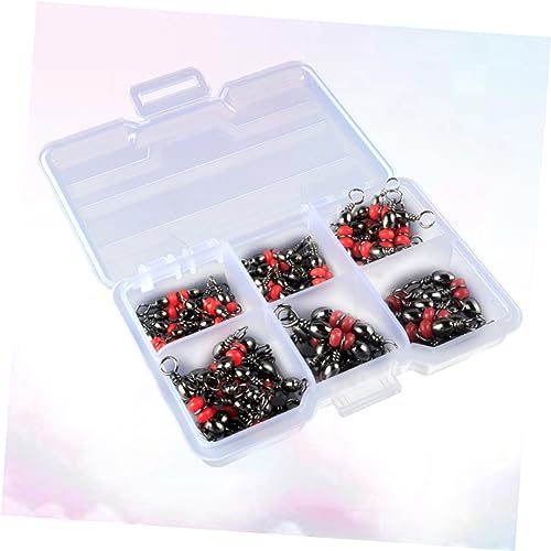 Hooks Fishing Ring Set 3-Way Swivels Sea Angling Tackle 10x3/4/5 Swivels Compact Storage