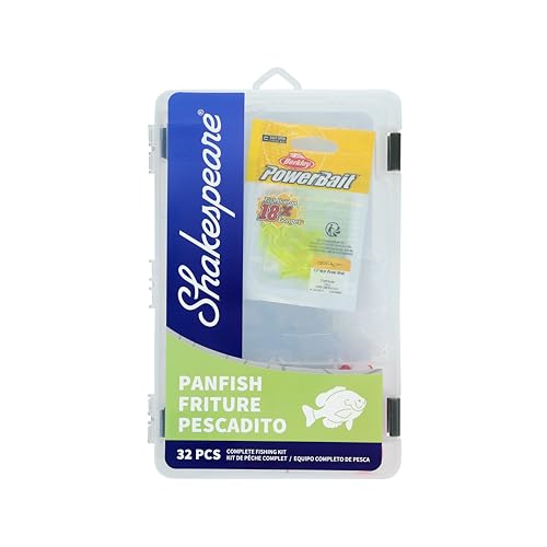 Shakespeare Catch More Fish Fishing Tackle Kit - color: Panfish, style: New Model