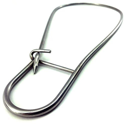 SPEARFISHING WORLD Heavy Duty Stainless Steel Fish Stringer for Spearfishing, Freediving and Scuba Diving