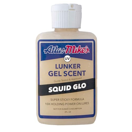Mike's UV Lunker Fishing Bait Gel Scent - color: Squid Glo