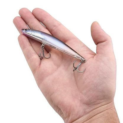 Berkley Finisher Fishing Hard Bait - color: Vapor Herring, size: 4 in - 1 oz