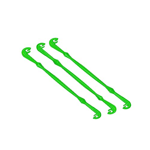 Loop Tyer - Hook Loop Tyer for Fishing - Plastic Fishing Line Knot Tying Tool, Green, 3 Pcs