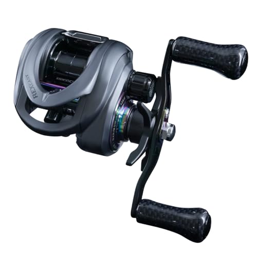 SEASIR Rexcast DC Baitcaster Reel, 3 Modes Digital Control | 7.2oz, Max Drag 24LB, 7.3:1, Ultralight Fishing Reel Freshwater Saltwater, 6+1 BB, Aluminum Handle, Drag Clicker, Grey