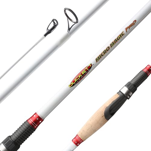 Duckett Fishing Micro Magic Pro Casting, Spinning & Crankin' Rods, Durable, Sensitive and Balanced Multi-Modulus Sensi-Touch Blanks - size: 7'0" Medium Fast Spinning