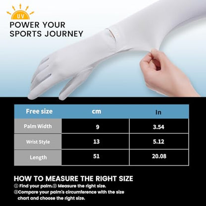 Full Finger UV Protection Gloves Driving Gloves Women, Breathable Touchscreen UPF Glove Sun Protection Glove - color: Green, size: One Size