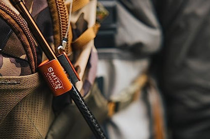 Smith Creek Rod Clip with Zinger - color: Orange
