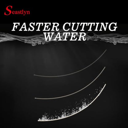 3-Pack Fluorocarbon Fishing Line Pre-Tied Loop Fly Fishing Tapered Leader 7.5FT 9FT 12FT 0X 1X 2X 3X 4X 5X 6X 7X 8-26LB - size: 12FT-7X
