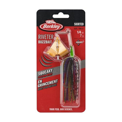 Berkley Skirted Riveter Fishing Buzzbaits - color: Bama Bream, size: 1/4 oz
