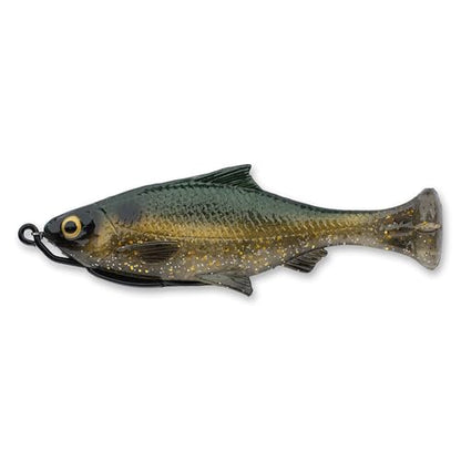 Savage Gear Pulse Tail Shiner Loose Body Fishing Soft Bait - color: Green Back, size: 4 in - 3/4 oz