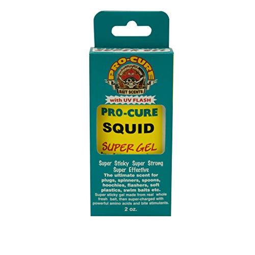 Pro-Cure Squid Super Gel, 2 Ounce | one of the most widely eaten baits that swim. Squid is a must!