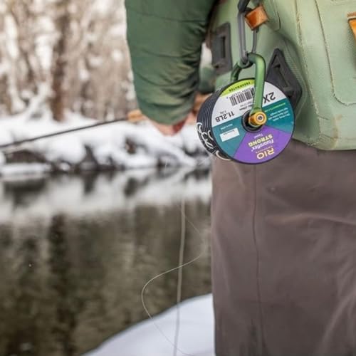 Rio Products Fly Fishing Tippet, Fluoroflex Strong Leader, 100% Fluorocarbon for Trout, 30YD Spool - size: 4.5X