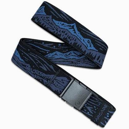 Arcade Belts A2 Unisex Adventure Belt: Heavy Duty Stretch, Metal Free Buckle - color: Out-of-range - Navy, size: Standard (Up to 40"); 1.5" Wide