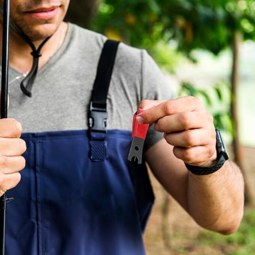 Fishing Line Cutter with Portable Design Stainless Steel Multifunctional Sturdy Braided Line Shears for Sea Fishing and Outdoor Tackle Tool