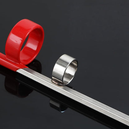 1pcs Heavy-Duty Stainless Steel Rod Holder with Ground Spike - for Surf Fishing, Rock Fishing, and Long Cast Rod Support