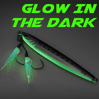 TRUSCEND Vibespinner Easy Catch Fishing Lures with BKK Hooks, Tail Spinner Baits with 4 Actions, Vibrating Swimming Flashing & Jigging for More Bites, Spoon Lures for Bass Trout Crappie Walleye Pike - color: E1-2.1oz-3.8"