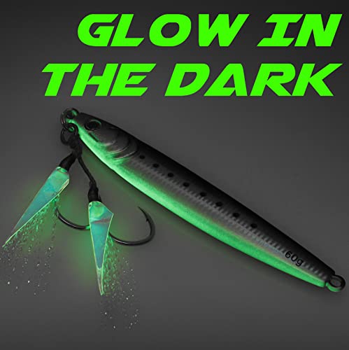 TRUSCEND Vibespinner Easy Catch Fishing Lures with BKK Hooks, Tail Spinner Baits with 4 Actions, Vibrating Swimming Flashing & Jigging for More Bites, Spoon Lures for Bass Trout Crappie Walleye Pike - color: E1-2.1oz-3.8"