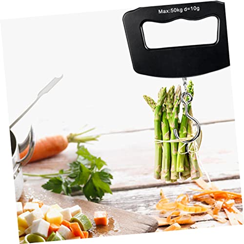 BESPORTBLE Portable 50kg Digital Scale LCD Display Waterproof Hanging Weight Scale for Fishing and Travel Handheld Food 10g Accuracy