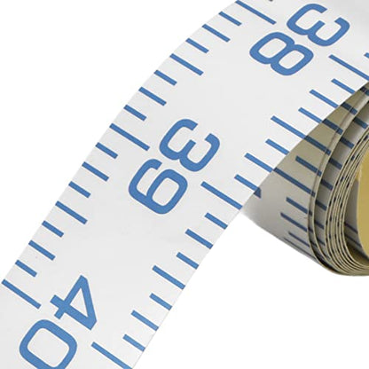 Fish Measuring Board, 40in Fish Ruler, Adhesive Fish Measuring Tape, Fishing Measuring Accessory, Easy Reading Fish Ruler, Fish Measuring Tape with Scale for Boat Kayak