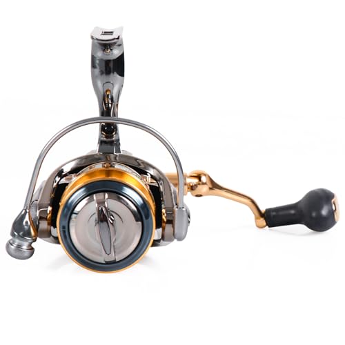 Spinning Fishing Reel for Freshwater Saltwater Fishing, Anti-Reverse with Front-Adjustable Drag - style: Gx1000 (13+1 Ball Bearings)