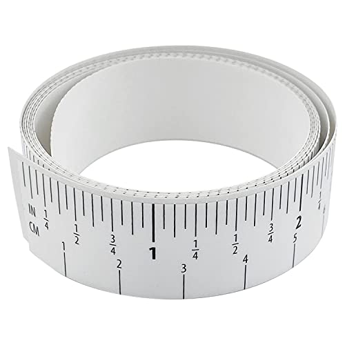 Propel Paddle Gear Fish Measuring Tape | Water Resistant | Adhesive Backing | 48 Inch Long | Fish Measure Accessory