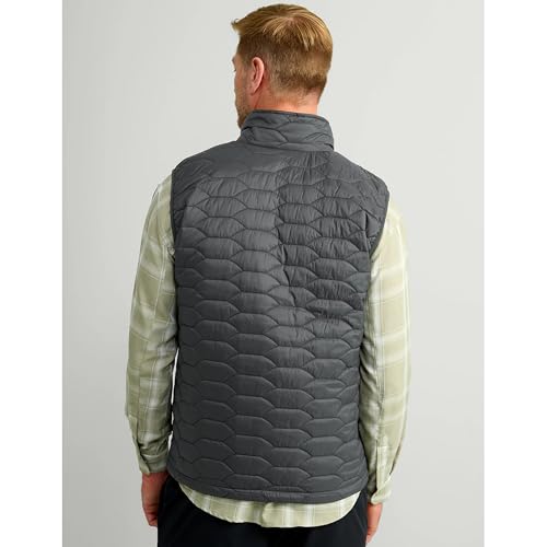 HUK - Men's Scale Vest, DWR Insulated Performance Fishing Vest - color: Night Owl, size: XX-Large