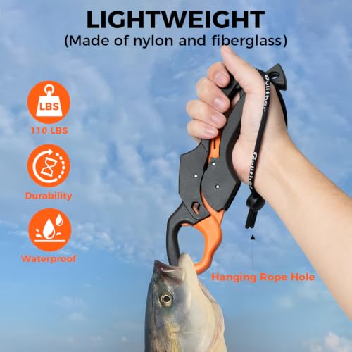 Fishing Tools Kit, 5" Fish Gripper,9" Fish Lip Gripper