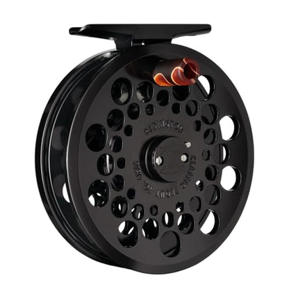 Redington Classic Trout Fly Reel – Lightweight Click-and-Pawl Trout Reel, Large Arbor, CNC Machined Aluminum - color: Black, size: 2/3/4