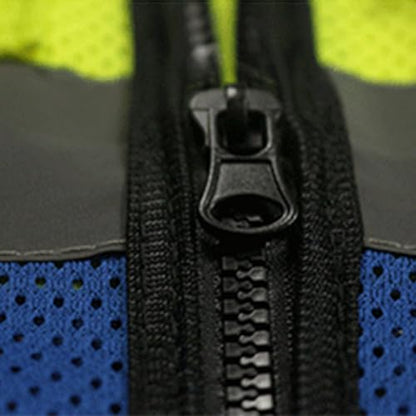 Fishing Vest - Work Vest for Men V Neck Zip Up Lightweight Breathable Sleeveless Utility Jackets Mesh Outwear Vests 2026 - color: 03# Green