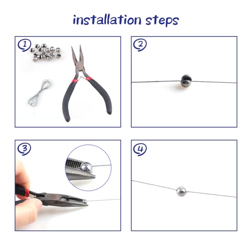 Split Shot Sinkers Combo Assortment - 5 Sizes Removable Pure Lead Egg Sinkers & Micro Weights for Trout Fishing | Freshwater &Saltwater Gear with Fly & Ice Fishing Precision | Small Weights