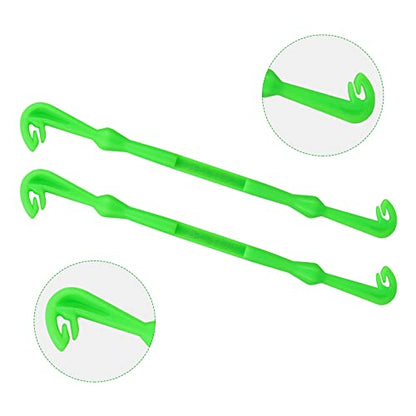 Realure 6 Pcs Fish Hook Line Quick Fishing Knot Tying Tool Kit with Disgorgers, Tie Fast Metal Fishing Line Tieing Tool, Portable Tying Knotting Tool for Fly Fishing Sea Fishing Casting Fishing