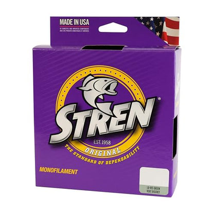 Stren Original Monofilament Fishing Line - color: Lo-Vis Green, size: 1000 Yd, Pound Test 10, style: 10lb | 4.5kg