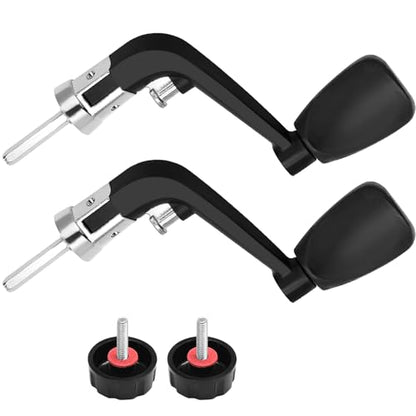 2PCS Fishing Handles Spinning Reel Knob Replacement, Rubber Handle Reel Handle Grips Fishing Reel Replacement for Fishing Reel - size: 1000-4000