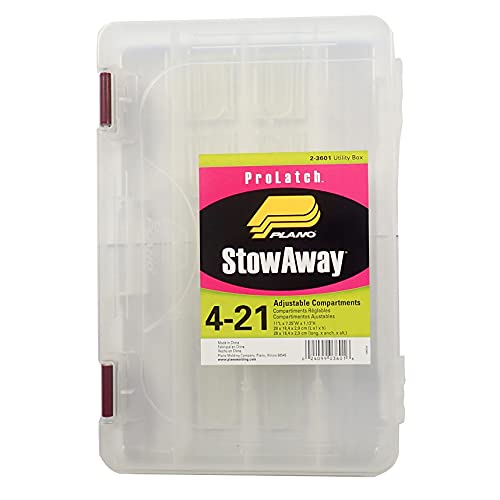 Plano Prolatch Stowaway Storage Case - size: One Size, style: 3600 Thin