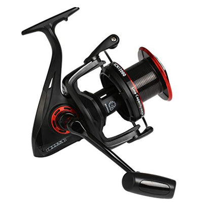 Diwa Spinning Fishing Reels 8000 10000 12000 Series Freshwater Saltwater Big-Game Fishing Surf Fishing 12+1 Stainless BB 70 LBS Max Drag Ultra Smooth Powerful Spool Durable Spinner Gear - color: Silver, size: 12000