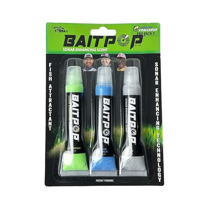 Elite Pro Pack - 3 Count 20ml Elite Tubes with Sparklscales - color: Scott Martin #2 - Gamefish Green, Blue Garlic, Ice Out