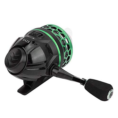 Alomejor spincast Reel,4.1:1 Speed Ratio for Retrieval,Closed face Fishing Reel,ABS and Metal Construction for Durability and Lightweight,for Beginners and Casual Anglers in Freshwater Lakes