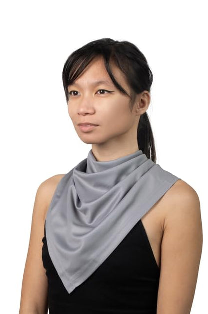 CoolNES - Cooling Bandana Adjustable Cools Instantly When Wet UPF 50 - color: Grey