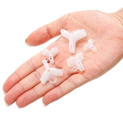 ZENFUN 300 Pcs Treble Hook Covers, Fishing Hooks Protector Assorted Sizes, Bulk Treble Hooks Bonnets, Fish Hook Guard Safety Cap Protector, 5 Sizes