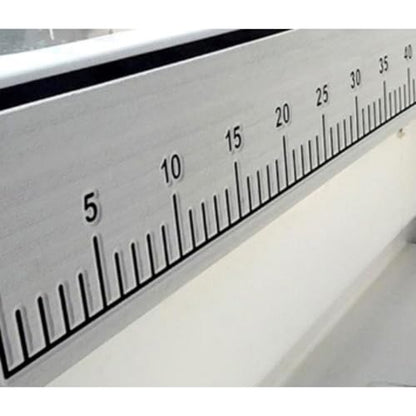 EVA Foam Fish Ruler 40 Inches Waterproof Measuring Mat Backing Adhesive Foam Sticker Measuring Ruler for Boats Sailboats Yachts Kayaks (40") (Brown)