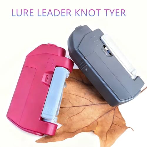 Automatic Fishing Knot Tying Tool, Electric Line to Leader Knotter Machine,Quick FG/GT Knot Assist Device for Spinning & Bait Casting - color: 3PC