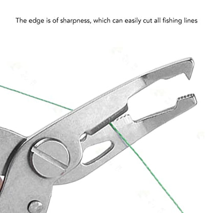 Fishing Pliers Multi Function Lure Pliers with Curved Mouth Stainless Steel Fishing Hook Remover and Line Cutting Scissors Braid Cutters for Outdoor Fishing Durable (Blue) - color: Blue
