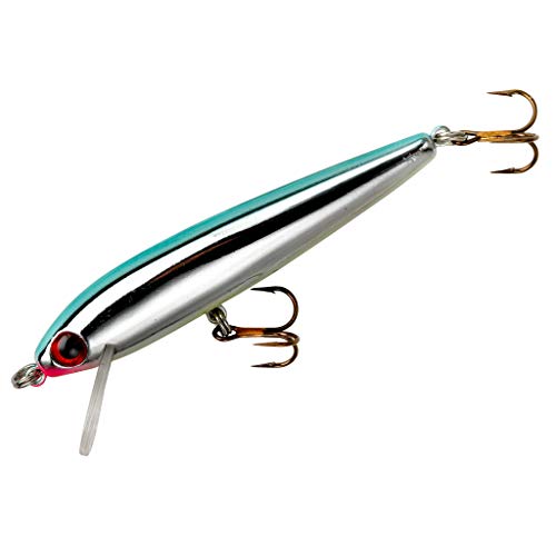 Value Series Minnow Crankbait Shallow Water Fishing Lure - color: Silver/Blue, size: 2 1/2"